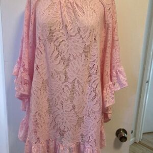 Lilly Pulitzer Pink Lace Dress